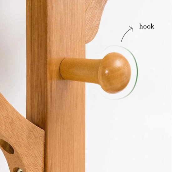Κρεμάστρα επιτοίχια Nextdeco από bamboo 84x25,5εκ. Κρεμάστρα επιτοίχια Nextdeco από bamboo 84x25,5εκ.