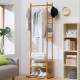 Κρεμάστρα ράγα οργάνωσης ρούχων bamboo Υ176x58x35εκ. Κρεμάστρα ράγα οργάνωσης ρούχων bamboo Υ176x58x35εκ.