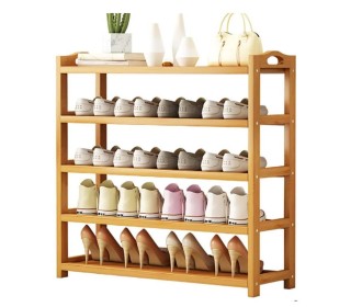 Παπουτσοθήκη Nextdeco από μπαμπού 5 επιπέδων Υ79x68x23εκ. Παπουτσοθήκη Nextdeco από μπαμπού 5 επιπέδων Υ79x68x23εκ.