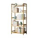 Βιβλιοθήκη Nextdeco από μπαμπού 5 επιπέδων Υ128x68x25εκ. Βιβλιοθήκη Nextdeco από μπαμπού 5 επιπέδων Υ128x68x25εκ.
