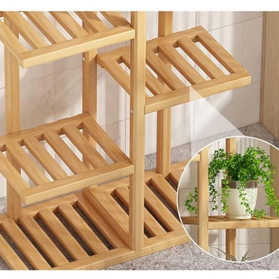 Ανθοστήλη Nextdeco bamboo 7 θέσεων Υ142x40x20εκ. Ανθοστήλη Nextdeco bamboo 7 θέσεων Υ142x40x20εκ.