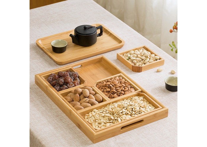 Δίσκος Nextdeco bamboo Υ3,5x40x28εκ. Δίσκος Nextdeco bamboo Υ3,5x40x28εκ.