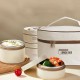 Σετ 4 lunch box inox - θερμική τσάντα 2.080ml Σετ 4 lunch box inox - θερμική τσάντα 2.080ml
