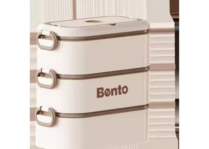 Σετ 3 lunch box inox 2550ml Σετ 3 lunch box inox 2550ml