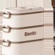 Σετ 3 lunch box inox 2550ml Σετ 3 lunch box inox 2550ml