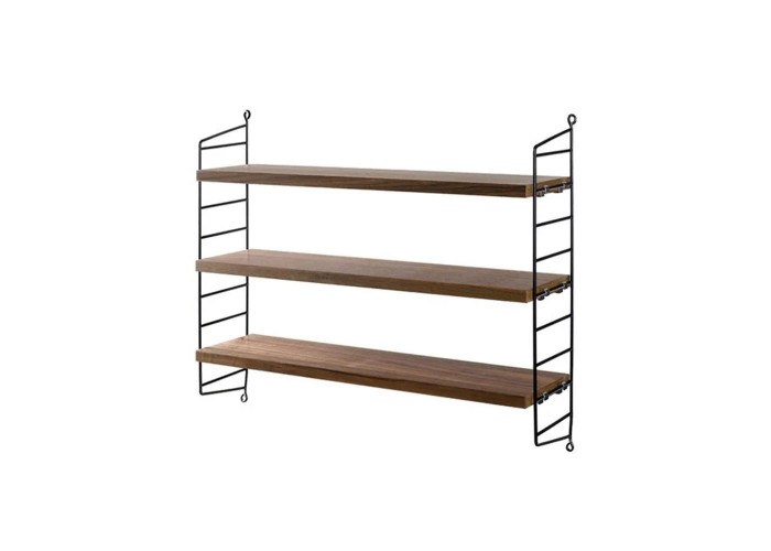 Ραφιέρα επιτοίχια Nextdeco 3 ραφιών Υ50x60x12εκ.
