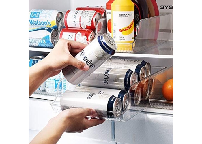 Δοχείο οργάνωσης ψυγείου διάφανο Υ9,5x35x22,5εκ. Δοχείο οργάνωσης ψυγείου διάφανο Υ9,5x35x22,5εκ.