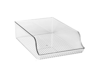 Δοχείο οργάνωσης ψυγείου διάφανο Υ9,5x35x22,5εκ. Δοχείο οργάνωσης ψυγείου διάφανο Υ9,5x35x22,5εκ.