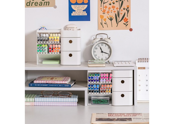 Organizer ή μολυβοθήκη λευκό Y17,5x20,5x15εκ. Organizer ή μολυβοθήκη λευκό Y17,5x20,5x15εκ.