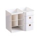 Organizer ή μολυβοθήκη λευκό Y17,5x20,5x15εκ.