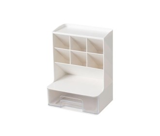 Organizer ή μολυβοθήκη λευκό Y24x18x14,5εκ. Organizer ή μολυβοθήκη λευκό Y24x18x14,5εκ.