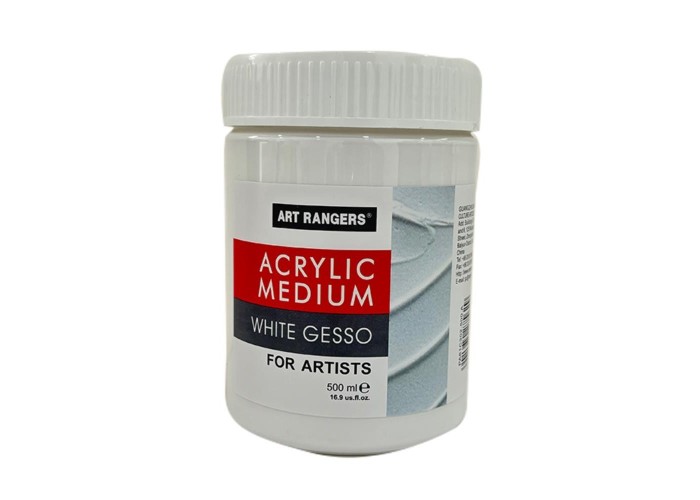 Gesso λευκό 500 ml Υ12x8,5εκ. Gesso λευκό 500 ml Υ12x8,5εκ.