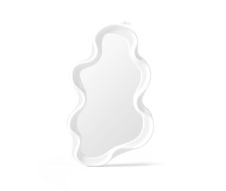 Διακοσμητικός καθρέφτης cloud λευκός Υ41x26x3εκ.