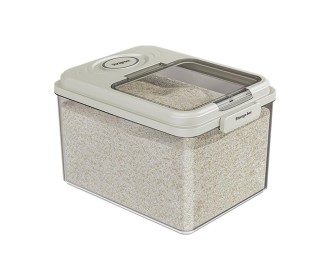 Δοχείο αποθήκευσης τροφίμων με μαγνητικό καπάκι 5kg Υ19,5x31x19εκ. Δοχείο αποθήκευσης τροφίμων με μαγνητικό καπάκι 5kg Υ19,5x31x19εκ.