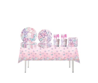 Σετ για παιδικό πάρτυ Πεταλούδες Σετ για παιδικό πάρτυ Πεταλούδες