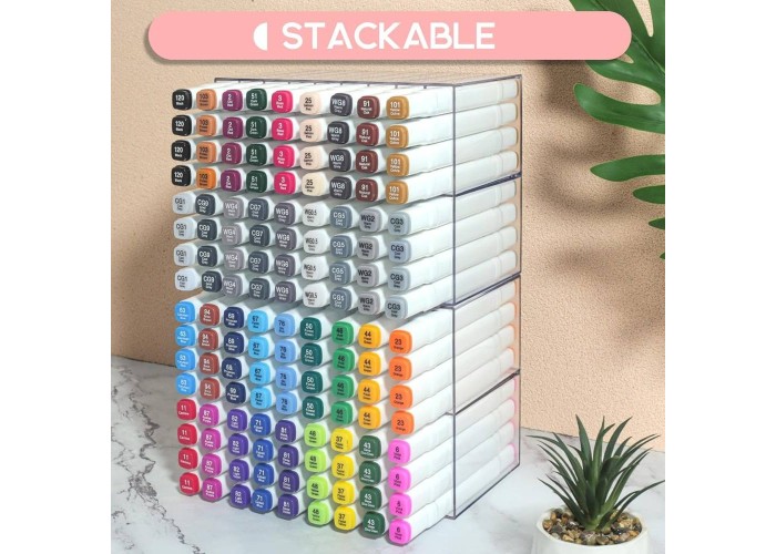 Θήκη οργάνωσης μαρκαδόρων 18 θέσεων Θήκη οργάνωσης μαρκαδόρων 18 θέσεων