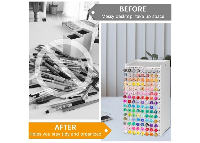 Θήκη οργάνωσης μαρκαδόρων 120 θέσεων