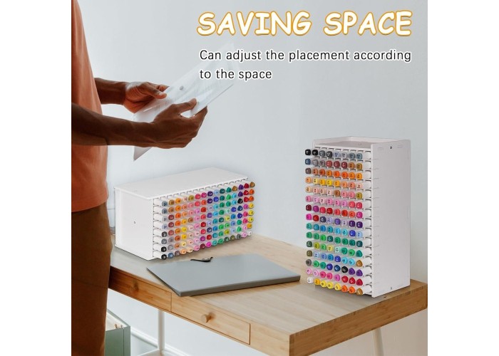 Θήκη οργάνωσης μαρκαδόρων 120 θέσεων