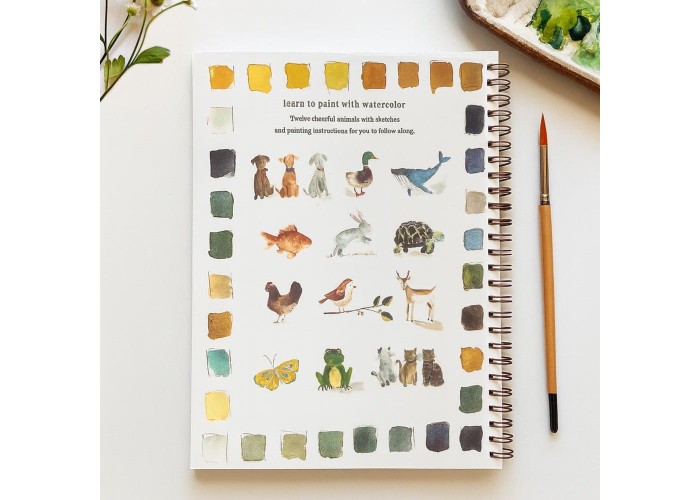 Βιβλίο Ζωγραφικής - χρωματισμού 12  Νερομπογιές 16x24εκ 14 φύλλα Βιβλίο Ζωγραφικής - χρωματισμού 12  Νερομπογιές 16x24εκ 14 φύλλα