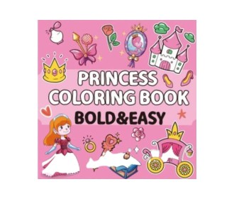 Colouring book Βιβλία χρωματισμού Πριγκίπισσα 21x21εκ., 44 φύλλα Colouring book Βιβλία χρωματισμού Πριγκίπισσα 21x21εκ., 44 φύλλα
