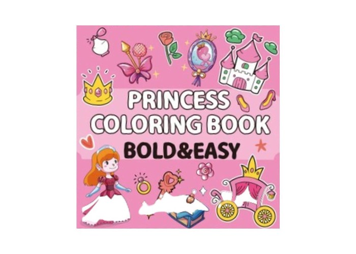 Colouring book Μικρή Πριγκίπισσα 21x21cm Colouring book Μικρή Πριγκίπισσα 21x21cm