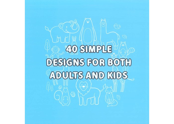 Colouring book Βιβλία χρωματισμού Ζωάκια 21x21εκ., 44 φύλλα Colouring book Βιβλία χρωματισμού Ζωάκια 21x21εκ., 44 φύλλα