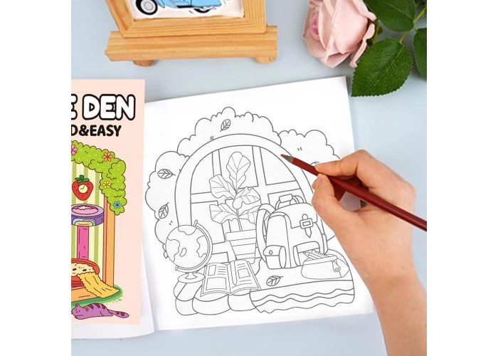 Colouring book Βιβλία χρωματισμού Φωλιά 21x21εκ., 44 φύλλα