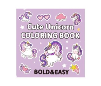 Colouring book Βιβλία χρωματισμού Μονόκερος 21x21εκ., 44 φύλλα Colouring book Βιβλία χρωματισμού Μονόκερος 21x21εκ., 44 φύλλα