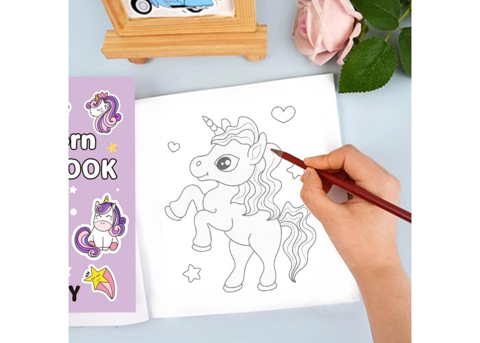 Colouring book Βιβλία χρωματισμού Μονόκερος 21x21εκ., 44 φύλλα Colouring book Βιβλία χρωματισμού Μονόκερος 21x21εκ., 44 φύλλα