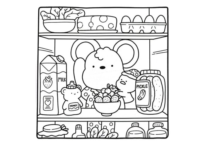 Colouring book Βιβλία χρωματισμού Φίλοι 21x21εκ., 44 φύλλα Colouring book Βιβλία χρωματισμού Φίλοι 21x21εκ., 44 φύλλα