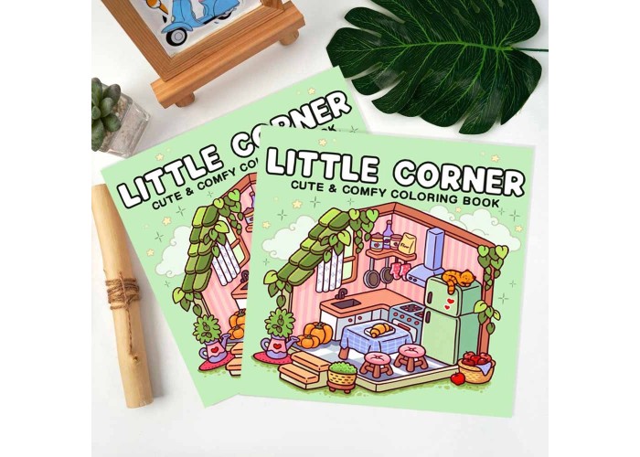 Colouring book Βιβλία χρωματισμού Γωνία 21x21εκ., 44 φύλλα Colouring book Βιβλία χρωματισμού Γωνία 21x21εκ., 44 φύλλα