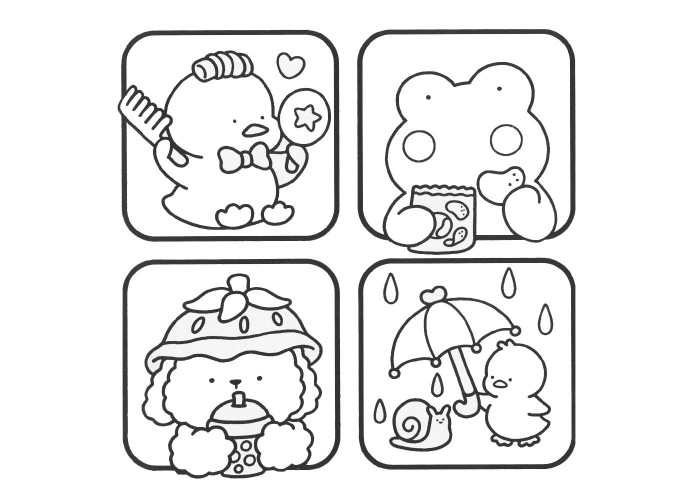 Colouring book Βιβλία χρωματισμού Μέρες 21x21εκ., 44 φύλλα