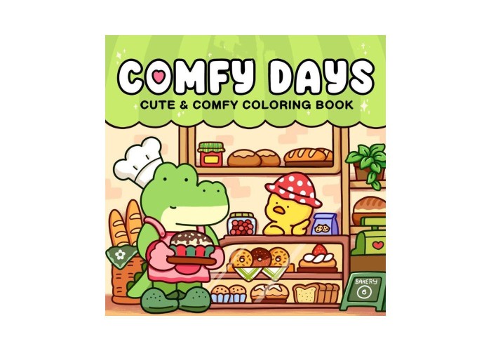 Colouring book Χαλαρές Μέρες 21x21cm Colouring book Χαλαρές Μέρες 21x21cm