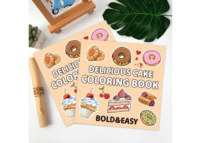 Colouring book Τούρτα 21x21cm Colouring book Τούρτα 21x21cm