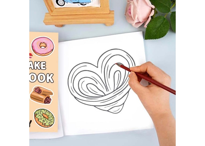 Colouring book Βιβλία χρωματισμού Τούρτα 21x21εκ., 44 φύλλα Colouring book Βιβλία χρωματισμού Τούρτα 21x21εκ., 44 φύλλα