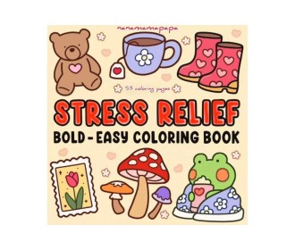 Colouring book Βιβλία χρωματισμού Antistress 21x21εκ., 44 φύλλα Colouring book Βιβλία χρωματισμού Antistress 21x21εκ., 44 φύλλα