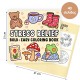Colouring book Βιβλία χρωματισμού Antistress 21x21εκ., 44 φύλλα Colouring book Βιβλία χρωματισμού Antistress 21x21εκ., 44 φύλλα