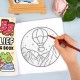 Colouring book Βιβλία χρωματισμού Antistress 21x21εκ., 44 φύλλα Colouring book Βιβλία χρωματισμού Antistress 21x21εκ., 44 φύλλα