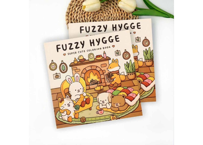 Colouring book Βιβλία χρωματισμού Fuzz 21x21εκ., 44 φύλλα Colouring book Βιβλία χρωματισμού Fuzz 21x21εκ., 44 φύλλα