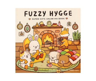 Colouring book Βιβλία χρωματισμού Fuzz 21x21εκ., 44 φύλλα Colouring book Βιβλία χρωματισμού Fuzz 21x21εκ., 44 φύλλα