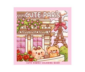 Colouring book Βιβλία χρωματισμού Παρίσι 21x21εκ., 44 φύλλα Colouring book Βιβλία χρωματισμού Παρίσι 21x21εκ., 44 φύλλα