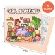 Colouring book Βιβλία χρωματισμού Κορίτσια 21x21εκ., 44 φύλλα Colouring book Βιβλία χρωματισμού Κορίτσια 21x21εκ., 44 φύλλα