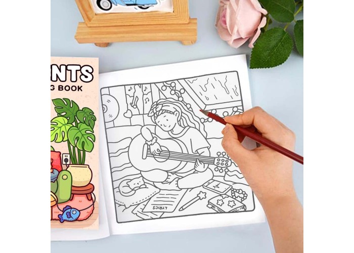 Colouring book Βιβλία χρωματισμού Κορίτσια 21x21εκ., 44 φύλλα Colouring book Βιβλία χρωματισμού Κορίτσια 21x21εκ., 44 φύλλα