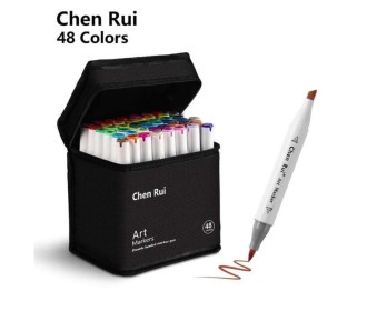 Alcohol Markers διπλής μύτης σετ 48 τεμ.