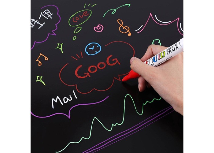 Μαρκαδόροι υγρής κιμωλίας neon σετ 12τμχ. Μαρκαδόροι υγρής κιμωλίας neon σετ 12τμχ.