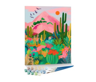 Ζωγραφική με αριθμούς σε καμβά βουνό 40x50εκ.