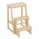 Σκάλα - σκαμπό Nextdeco μπαμπού Υ64x43x57εκ.