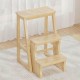 Σκάλα - σκαμπό Nextdeco μπαμπού Υ64x43x57εκ.