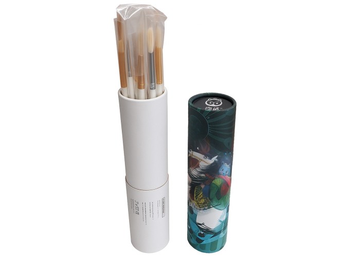 Πινέλα ζωγραφικής μακριά λαβή σετ 10 τεμαχίων Πινέλα ζωγραφικής μακριά λαβή σετ 10 τεμαχίων