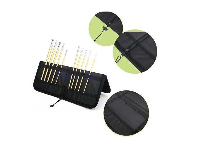 Θήκη πινέλων ζωγραφικής 14τμχ 37x22εκ Θήκη πινέλων ζωγραφικής 14τμχ 37x22εκ